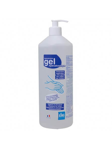 gel hydroalcoolique mains king 1 l