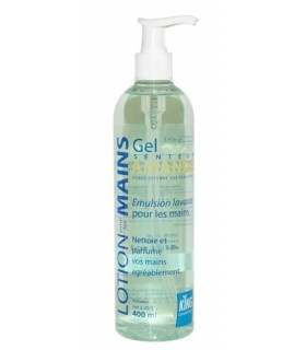 lotion mains gel nacre amande 400ml