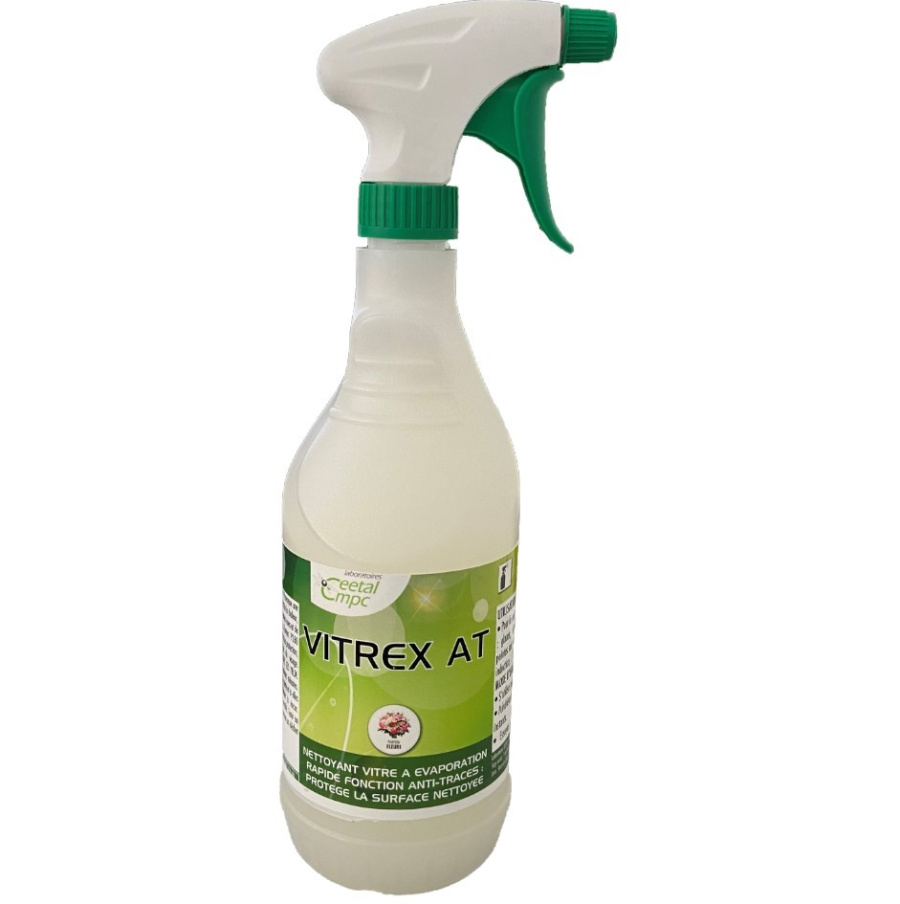 NETTOYANT VITRE ANTI TRACES VITREX AT 750ML CVITREX