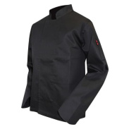 veste de cuisine homme passoire noir lma